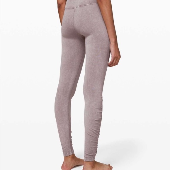 Lululemon Inner Glow Ruched High Rise Legging 10 - Picture 3 of 8
